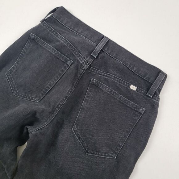 Sunday Best Aritzia High Rise Wide Leg Black Denim Jeans Womens Size 0 - Picture 11 of 16